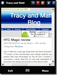 Tracy and Matt's Blog