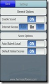 Reaction Settings